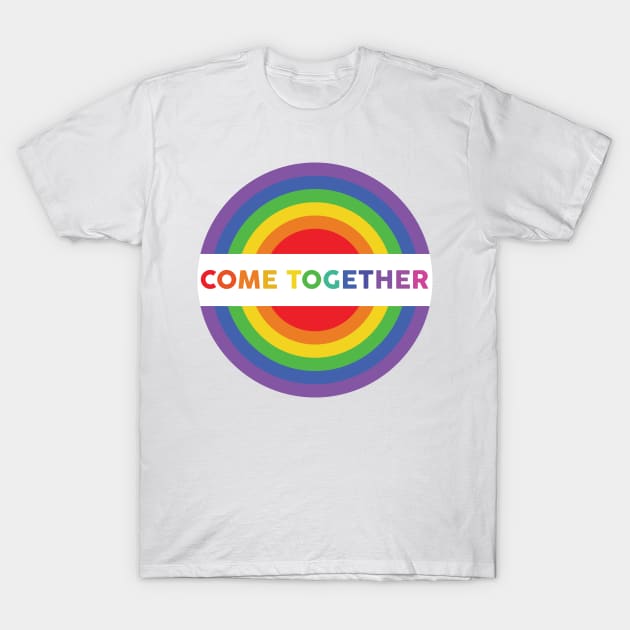 COME TOGETHER (RIGHT NOW / OVER ME) T-Shirt by audviktoria